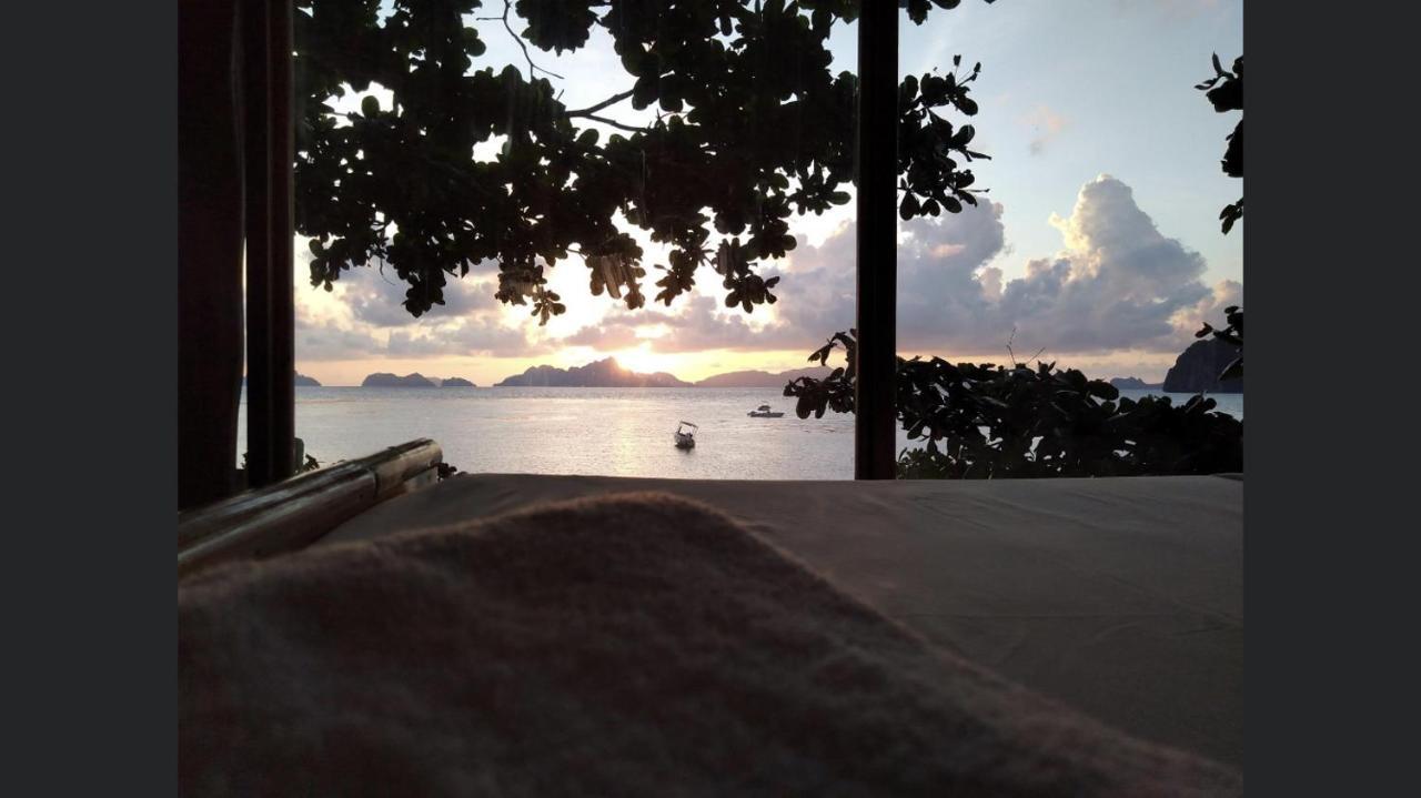 Hut Sunset Island View El Nido Exterior foto