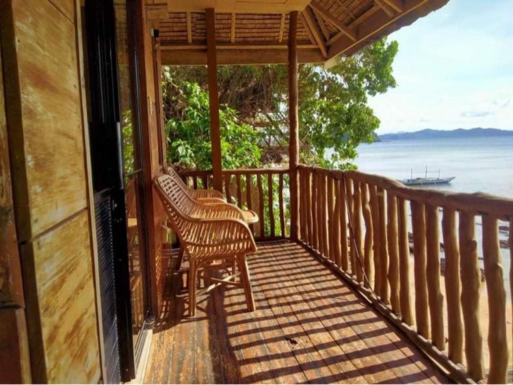 Hut Sunset Island View El Nido Exterior foto