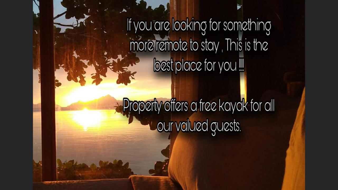 Hut Sunset Island View El Nido Exterior foto