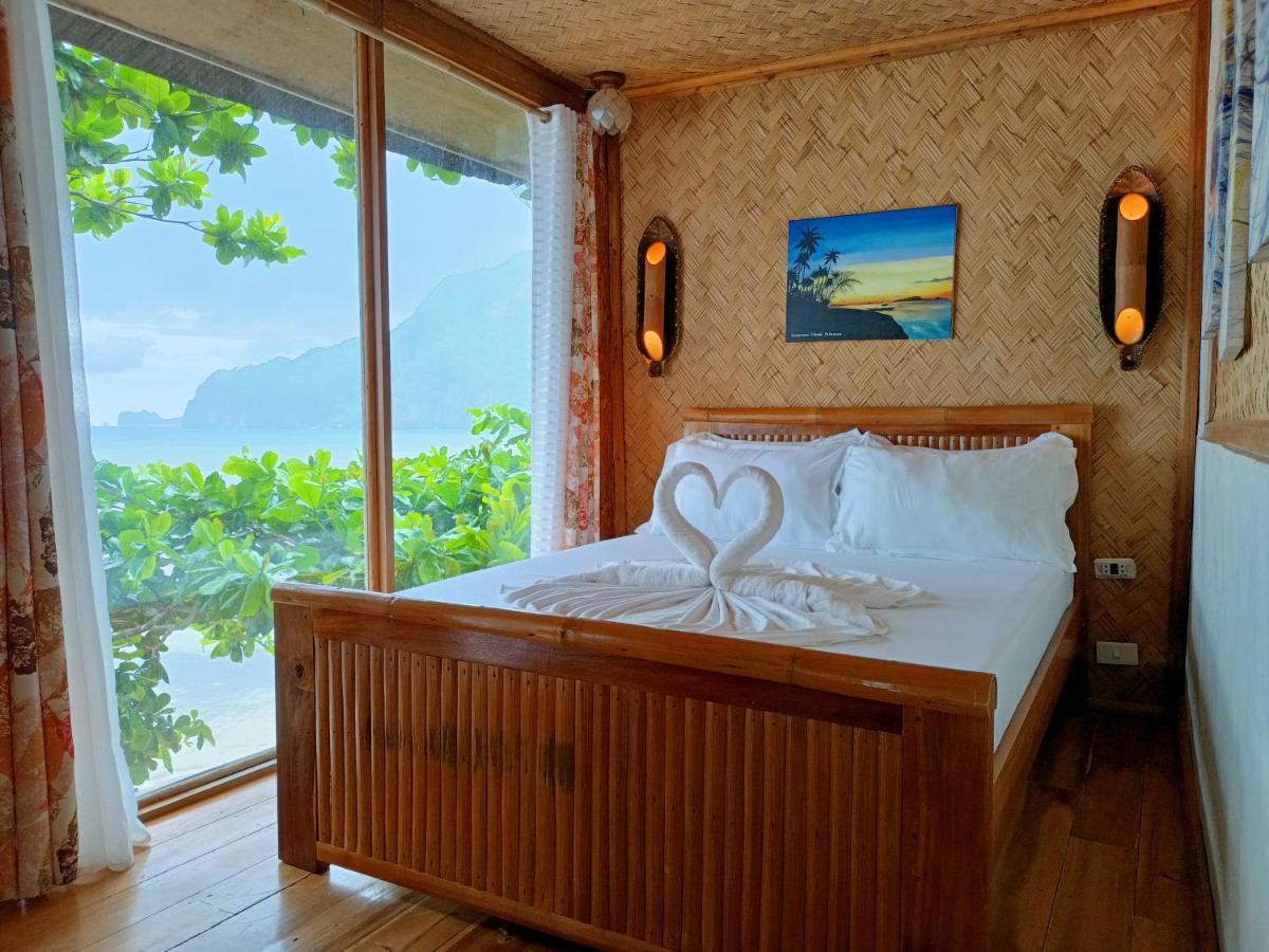 Hut Sunset Island View El Nido Exterior foto