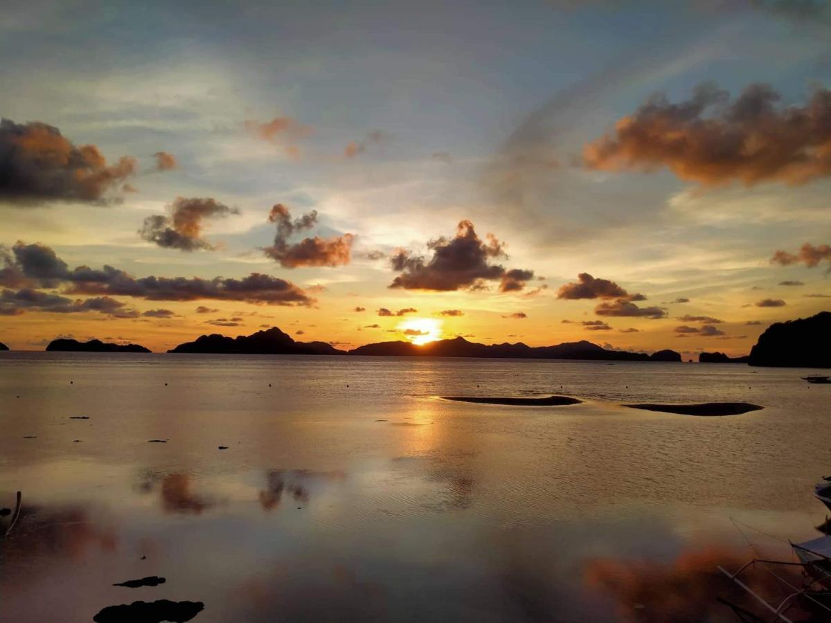 Hut Sunset Island View El Nido Exterior foto