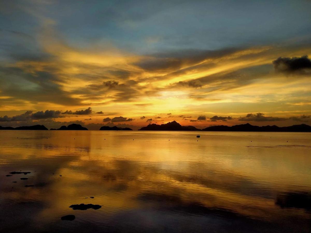 Hut Sunset Island View El Nido Exterior foto