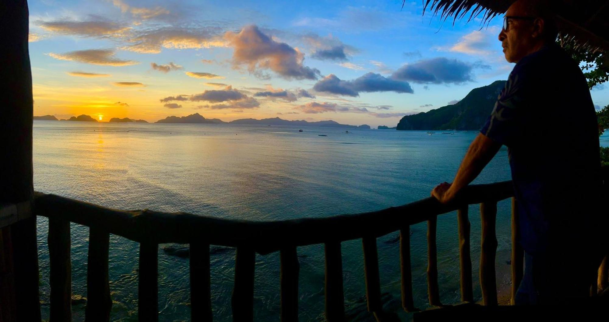 Hut Sunset Island View El Nido Exterior foto