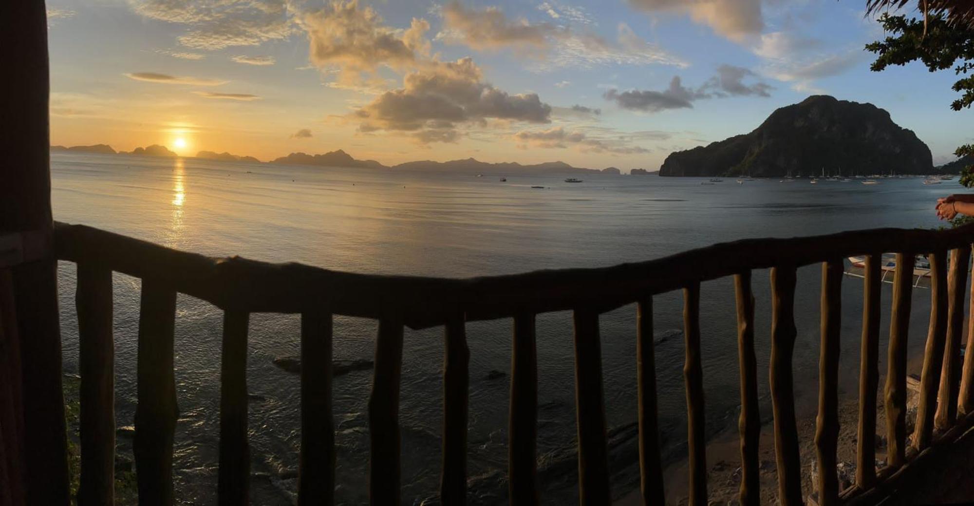 Hut Sunset Island View El Nido Exterior foto