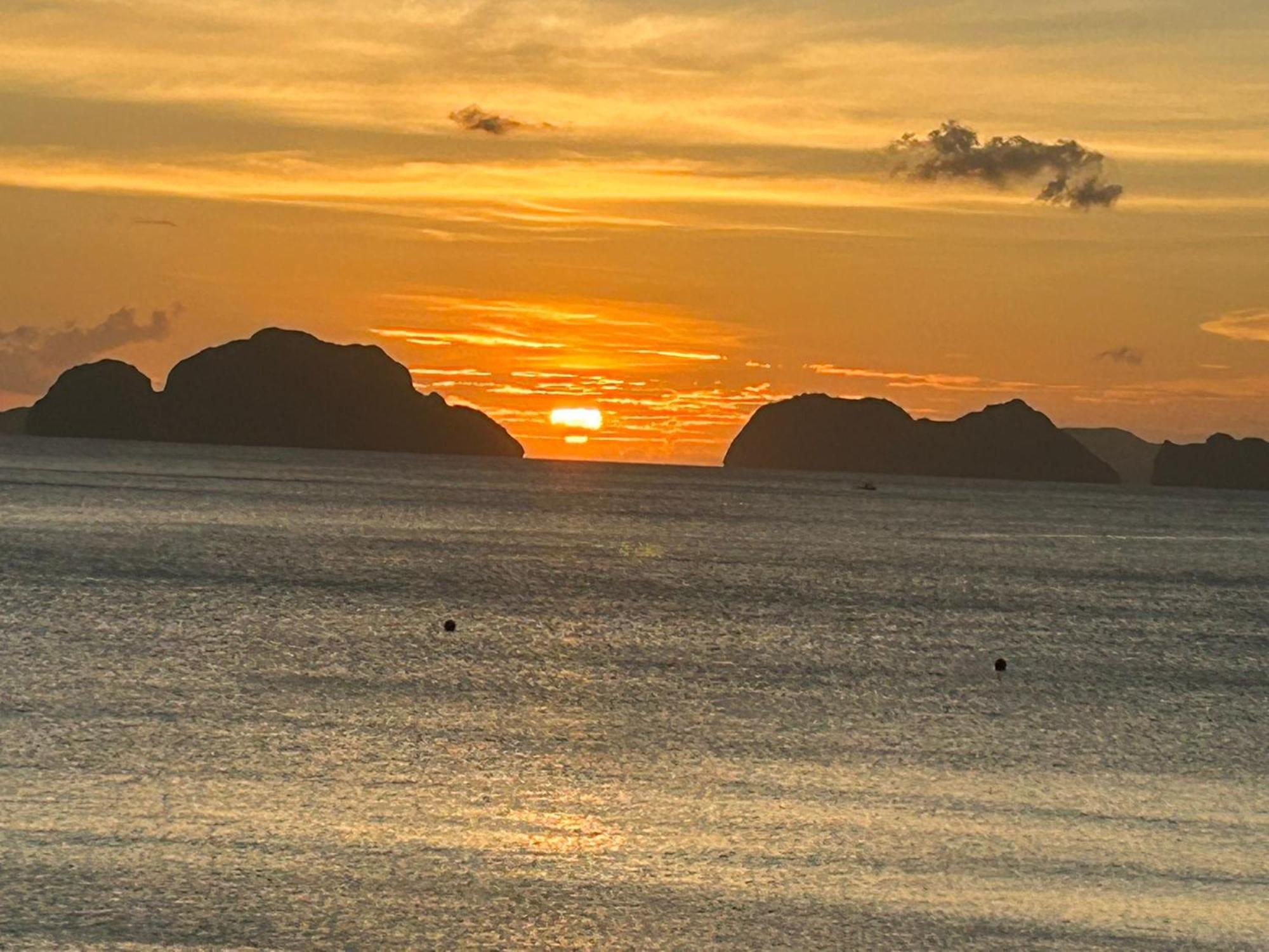 Hut Sunset Island View El Nido Exterior foto
