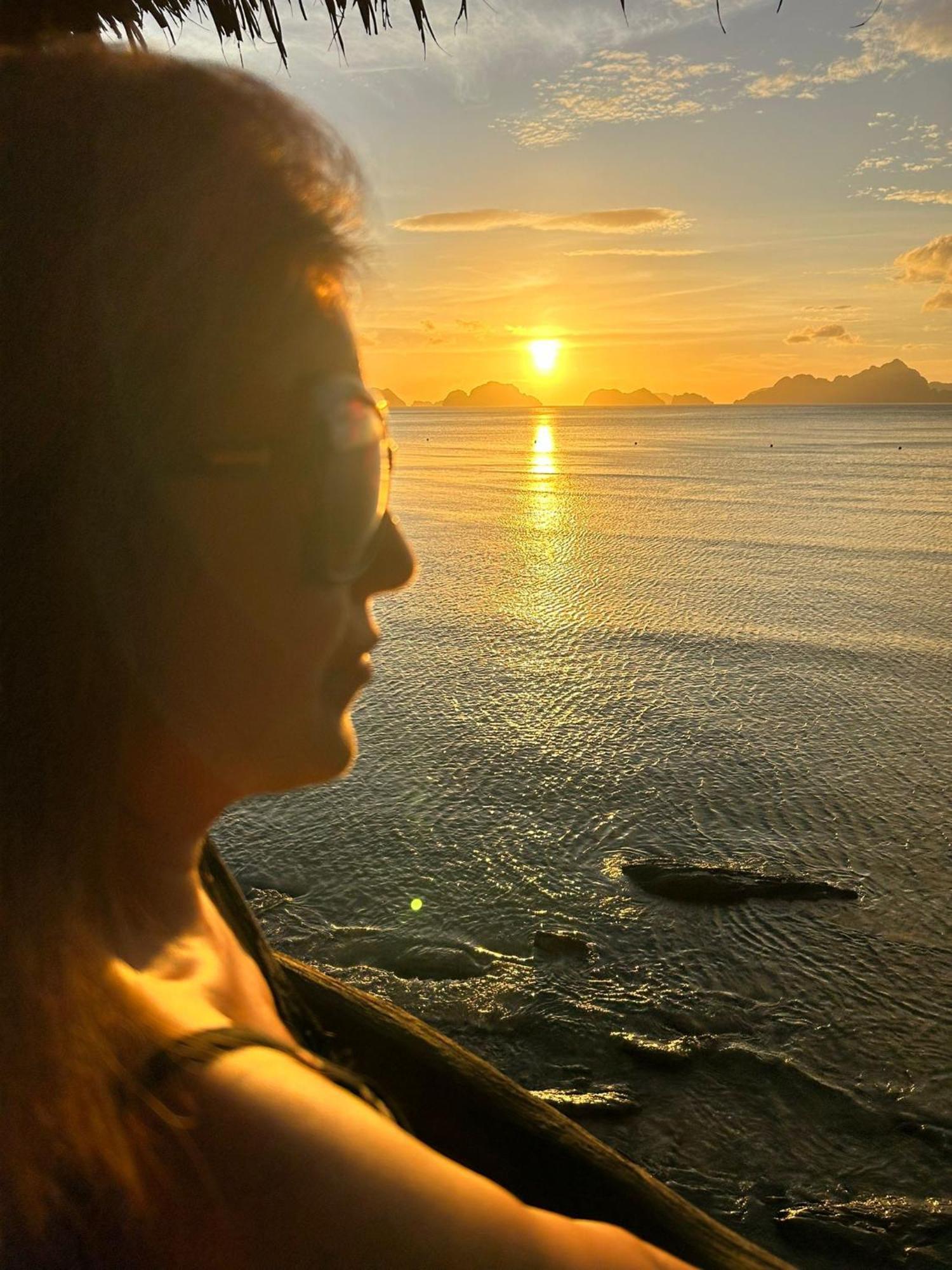 Hut Sunset Island View El Nido Exterior foto